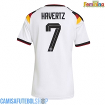 Camisa de time de futebol Alemanha Kai Havertz #7 Replicas 1º Equipamento Feminina Mundo 2026 Manga Curta
